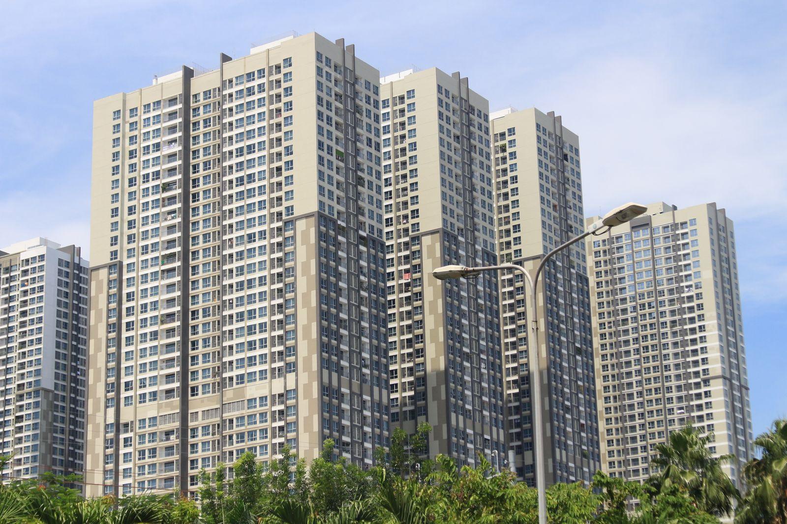 Concept elevation of the Aveline Heights residential building